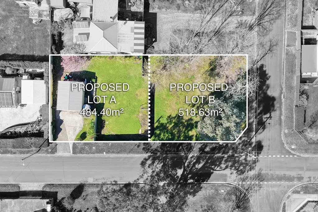 Mittagong Prime Corner Block with DA Approval for TWO homes!