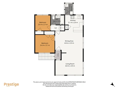 1/497 Beach Road, Murrays Bay, North Shore City, Auckland, 2房, 1浴, Unit