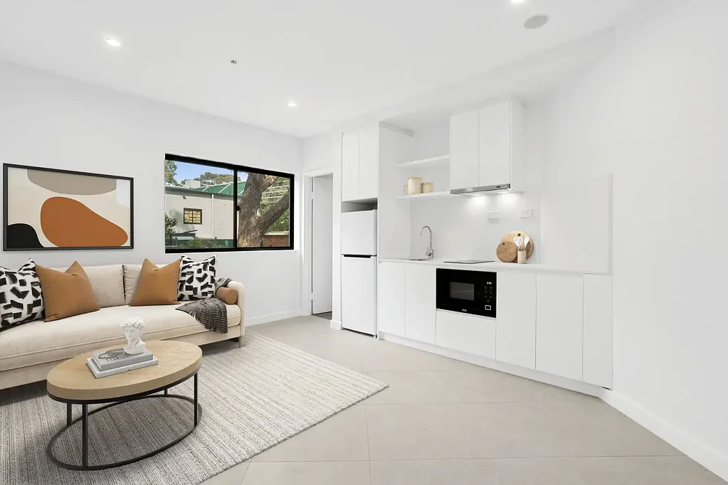 Stylish Upper-Level Studio with Private Balcony in a Prime Location