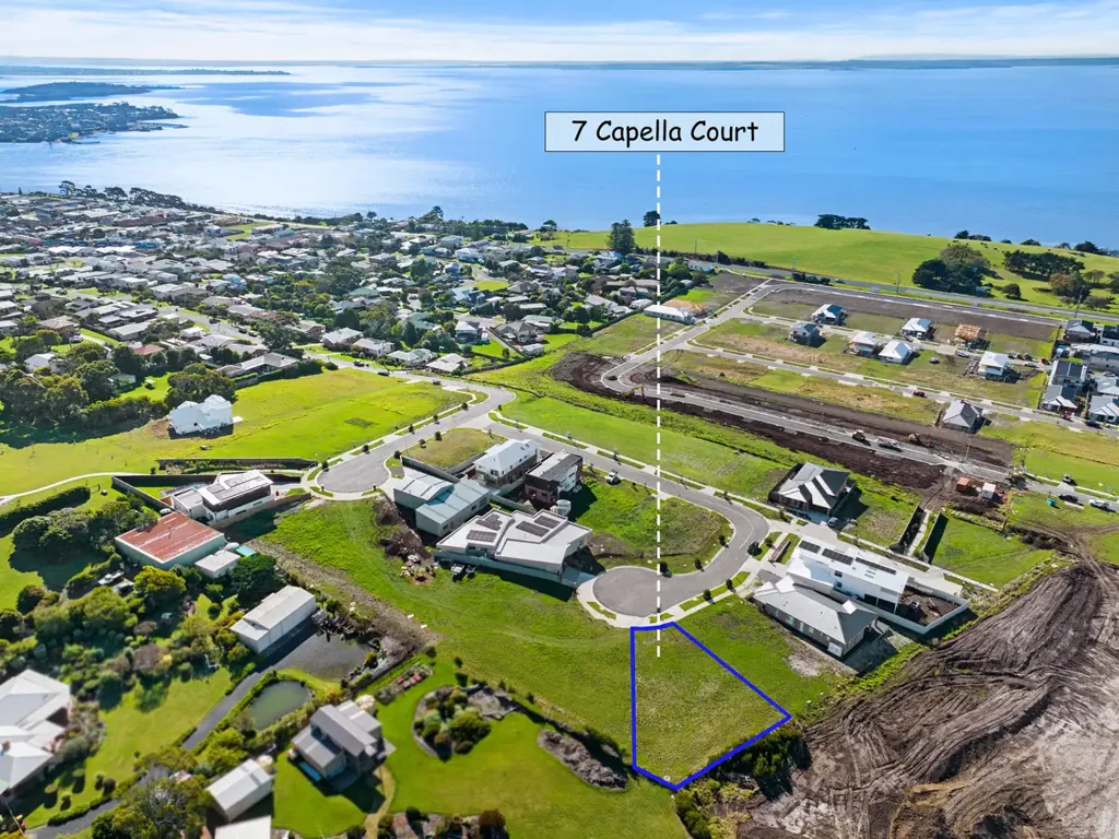 San Remo Stunning Water Vistas with subdivision possibility.