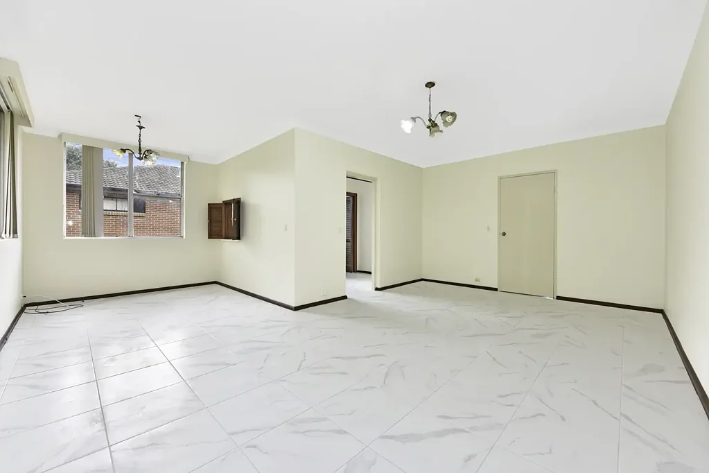 Oversized two bedroom unit within short walking distance to the station and shops