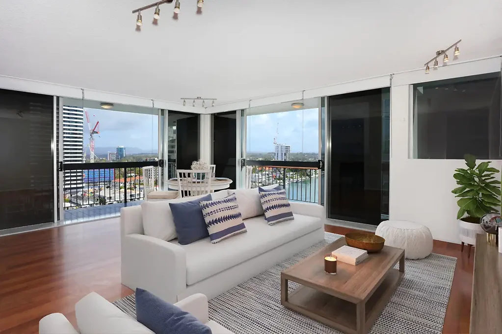Surfers Paradise 2 Bedroom 2 Bedroom Apartment Overlooking Main River