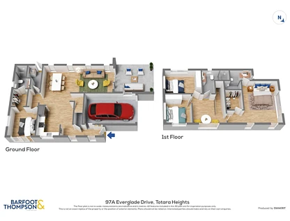 97A Everglade Drive, Totara Heights, Manukau City, Auckland, 4部屋, 3バスルーム, House