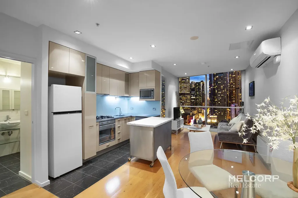 Melbourne 2غرفة نوم Spacious City Living with Spectacular Skyline Views