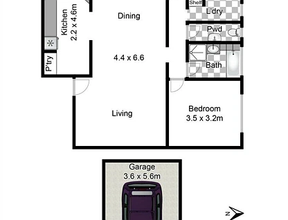6/461 Willoughby Road, Willoughby, Lower North Shore, 2 غرف, 1 حمامات, Unit