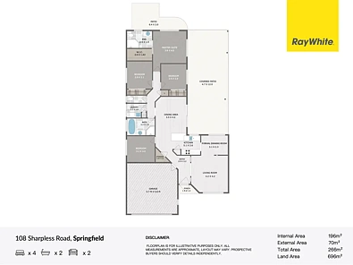 108 Sharpless Road, Springfield, QLD 4300, 4 rūma, 2 rūma horoi, House
