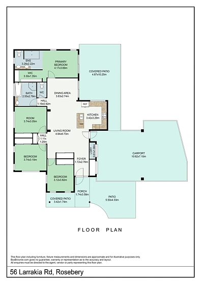 56 Larrakia Road, Rosebery, NT 832, 4 rūma, 2 rūma horoi, House