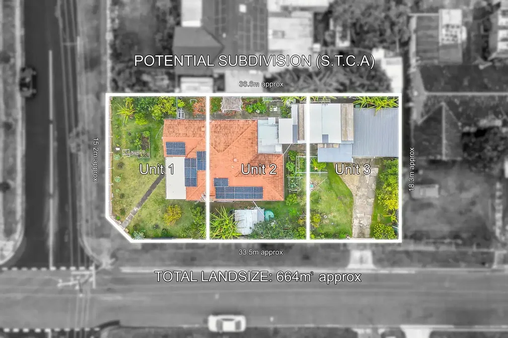 Springvale 3房 664m²街角地块 两间厨房 四车位 太阳能系统 独立工作室 步行商圈车站 The Brief: Corner Block with Endless Potential in the Heart of Springvale