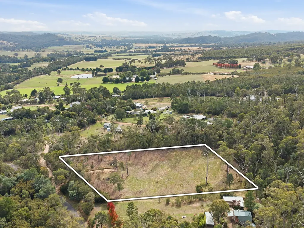 Taggerty 6503 sqm with Views to the Black Range