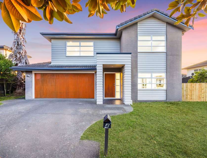 4 Stonebrooke Lane, Flat Bush, Manukau City, Auckland, 5房, 3浴, 独立屋