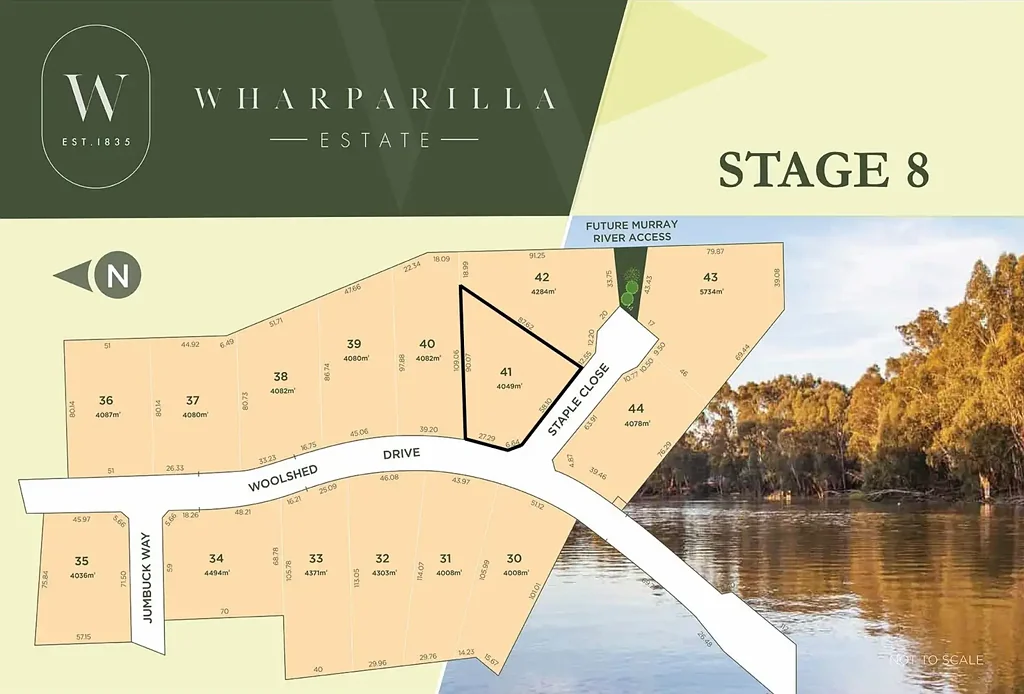 Echuca 4,049sqm premium allotment with easy access to the Murray River