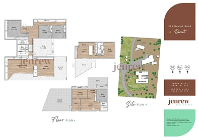 फ्लोर प्लान - 375 Deviot Road, Deviot, TAS 7275