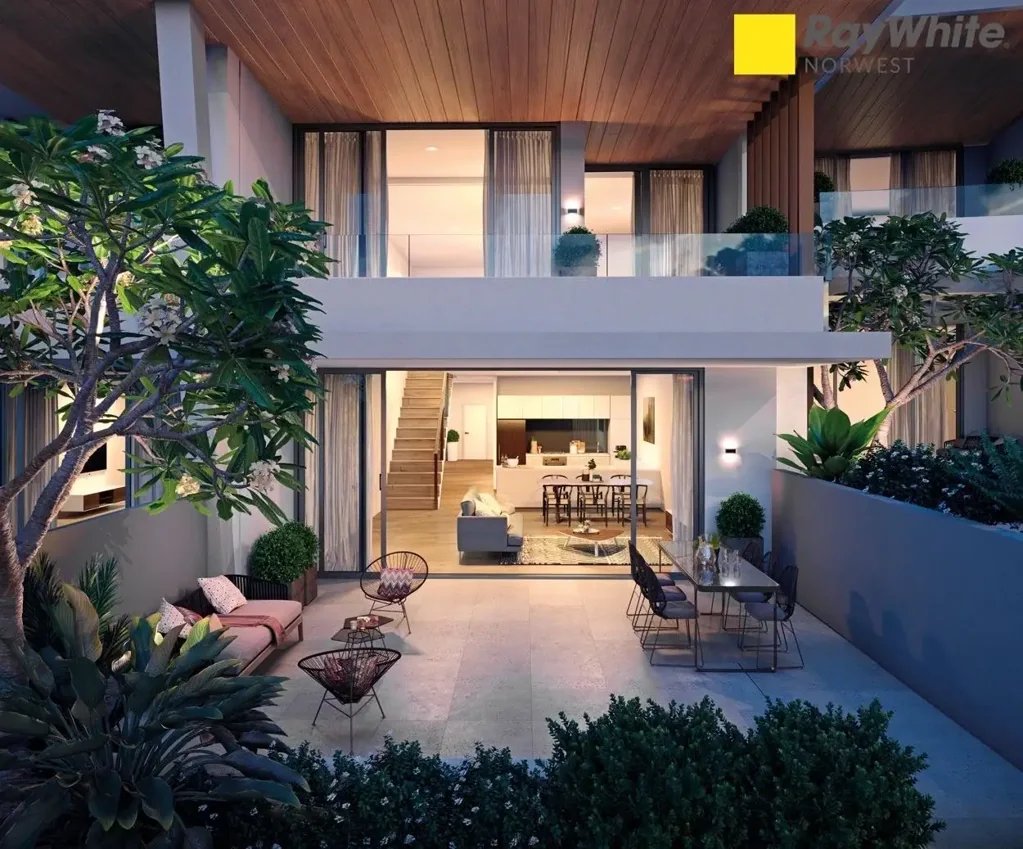 Rouse Hill 3कमरा 3 Storey Townhouse and FOOTSTEP TO SYDNEY METRO & New Future Tallawong Town Centre
