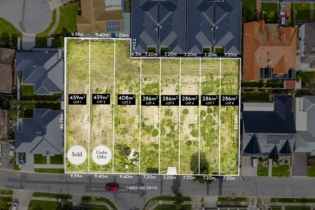 Fulham Gardens Fulham Gardens Land Blocks – Caroline Drive