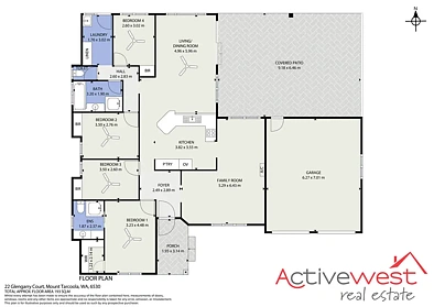 22 Glengarry Court, Mount Tarcoola, WA 6530, 4 rūma, 2 rūma horoi, House