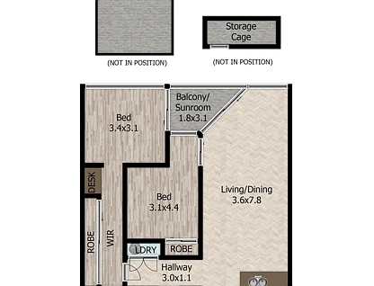 1010/45 Macquarie Street, Parramatta, Parramatta (Northwest suburbs), 2 غرف, 2 حمامات, Apartment