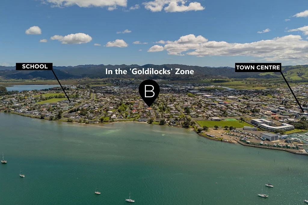 Whitianga 4房  ABSOLUTELY IDEAL... IN THE  GOLDILOCKS ZONE