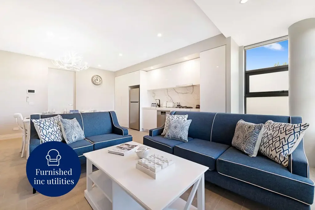 Fully Furnished. Stay 1 mth or more includes all utilities!