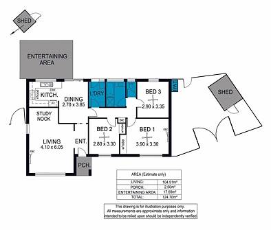 2 Werlinga Road, Sheidow Park, SA 5158, 3 Schlafzimmer, 1 Badezimmer, House