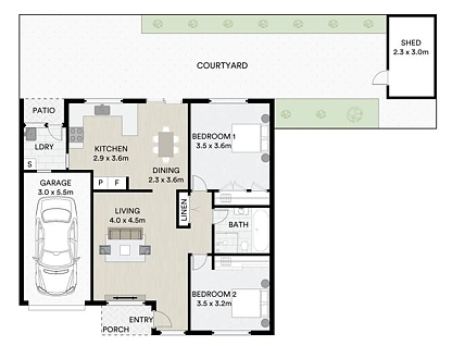 4/35 Stapleton Street, Wentworthville, Parramatta (Northwest suburbs), 2 rūma, 1 rūma horoi, House