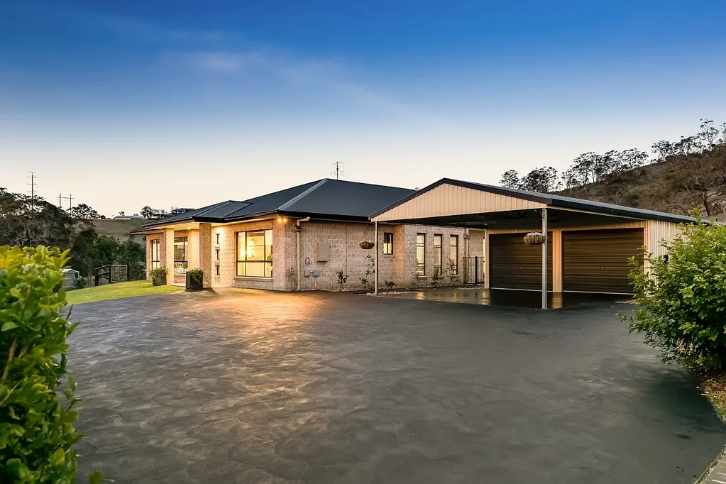 HUGE family home - hidden away on a slice of southside acreage!