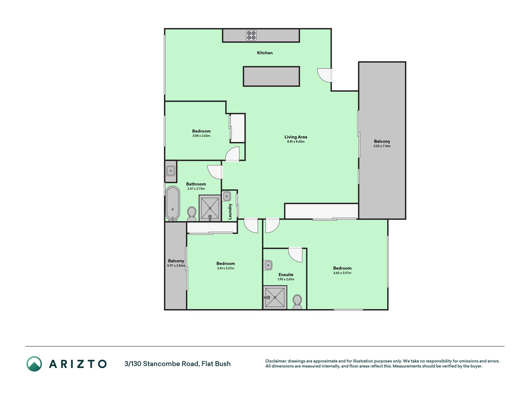 3/130 Stancombe Road, Flat Bush, photo 2