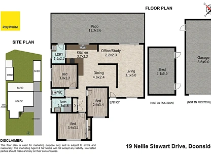 19 Nellie Stewart Drive, Doonside, Outer Western Sydney, 3部屋, 1バスルーム, House