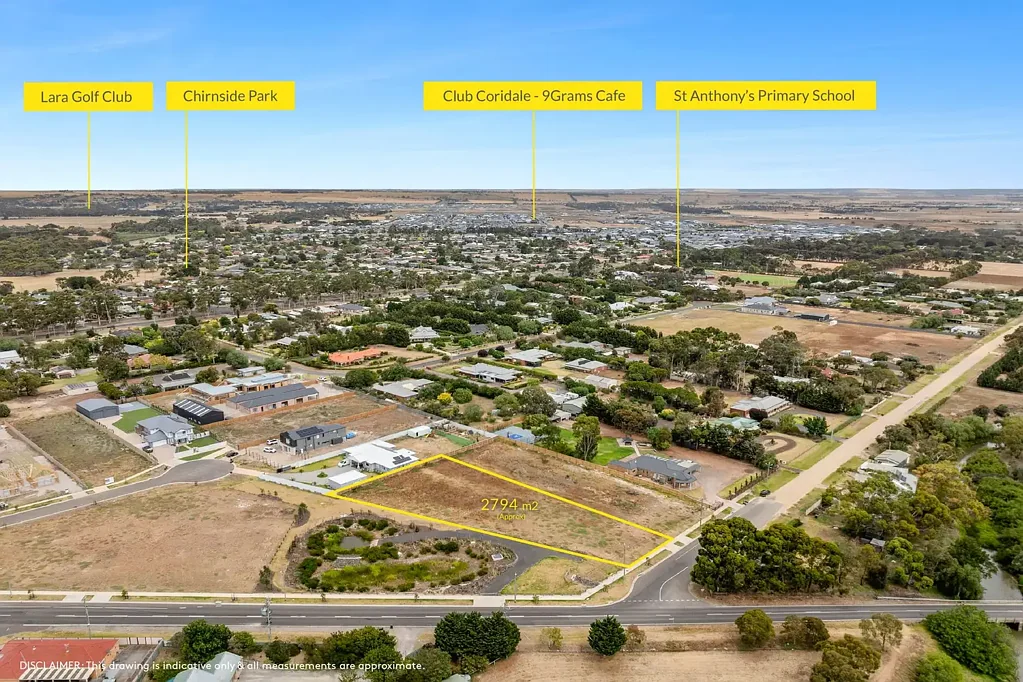 Lara  2794m2 TITLED LAND READY TO BUILD!