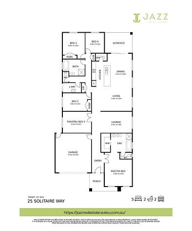 25 SOLITAIRE WAY, Tarneit, VIC 3029, 4 Bedrooms, 2 Bathrooms, House