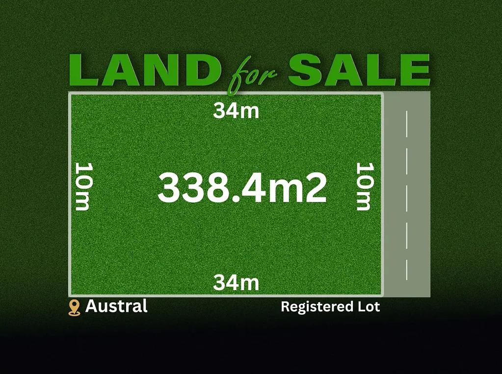 Austral  PRIME LAND FOR SALE IN AUSTRAL!!