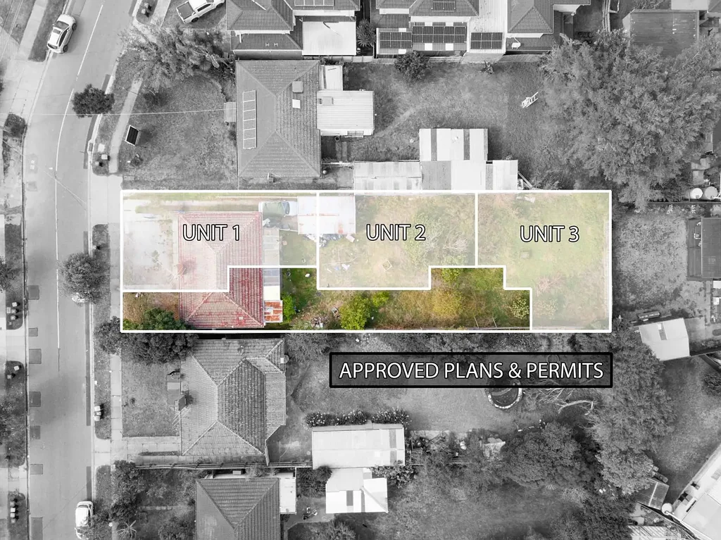 Noble Park 3部屋 The Brief: Approved for Three Dwellings in Prime Location!