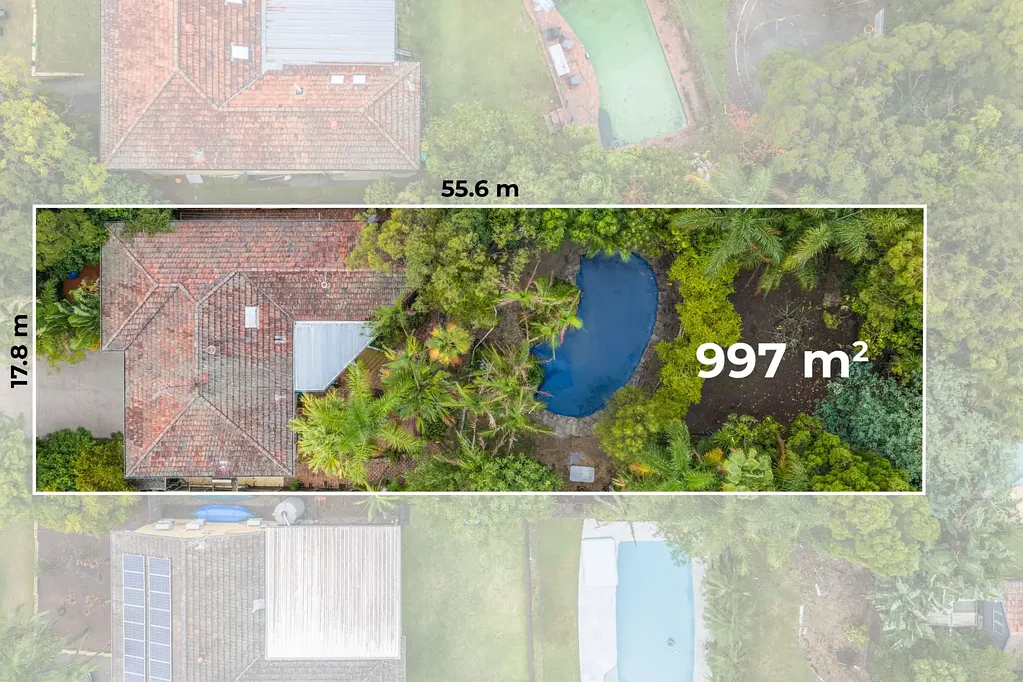 Tarragindi 4房 近四分之一英亩地块 997m2超大空间 精英学区房 茂密绿意环绕 布里斯班热门郊区 997m2 of Pure Potential