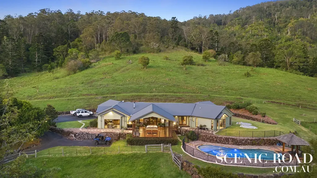 Canungra Stunning Homestead Impeccable Infrastructure 75 Acres on Creek Frontage