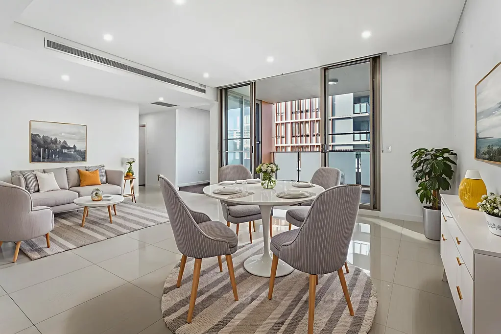 Parramatta 1कमरा Stylish one bedroom + study apartment