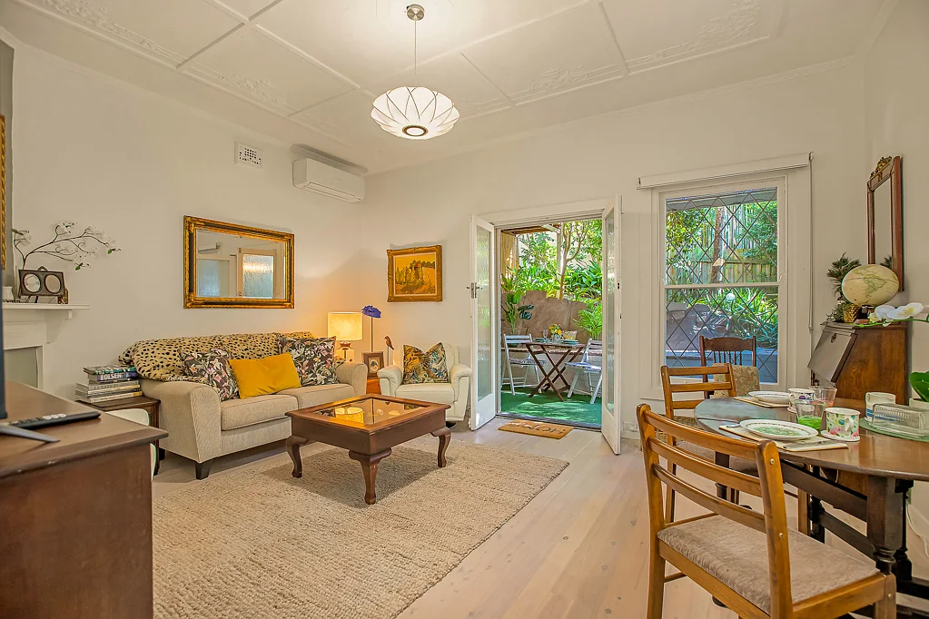 Enter at rear via McBurney Lane - Classic Art Deco meets Modern Convenience - Fully Furnished