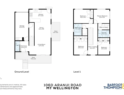 106 Aranui Road, Mount Wellington, Auckland City, 4房, 2浴, 城市屋