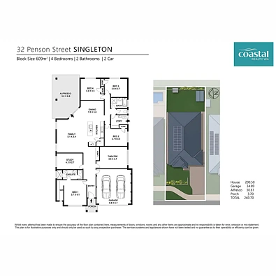 32 Penson Street, Singleton, WA 6175, 4 Schlafzimmer, 2 Badezimmer, House