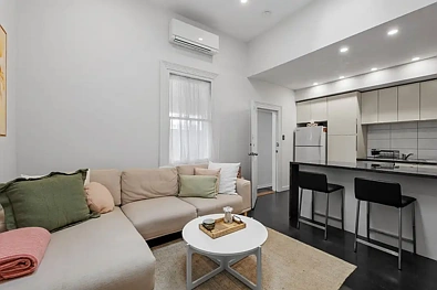 लिविंग रूम - 9 Brighton Street, Flemington, VIC 3031