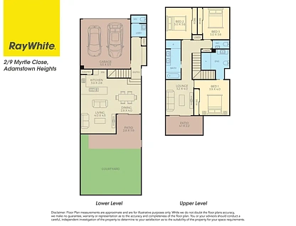 2/9 Myrtle Close, Adamstown Heights, NSW 2289, 3 ਕਮਰੇ, 2 ਬਾਥਰੂਮ, Townhouse
