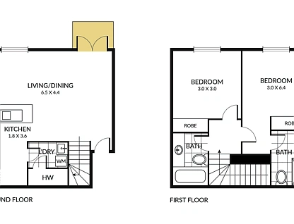 20/9 Balmoral Street, South Yarra, Inner East Melbourne, 2 chambres, 2 salles de bain, Apartment