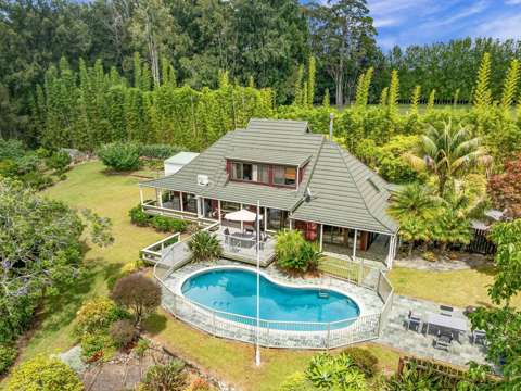 Kerikeri 3房  Private and Serene Country Home with Family Pool