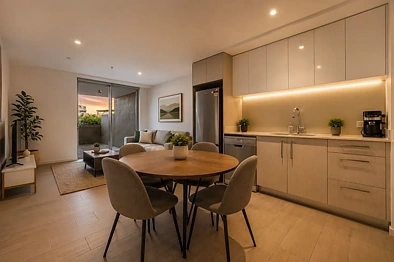 502/95 Linton Street, Kangaroo Point, QLD 4169, 1房, 1浴, Apartment