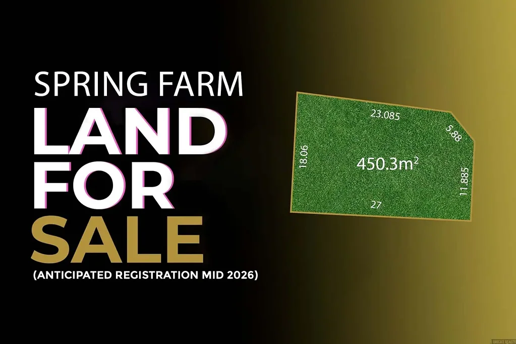 Spring Farm Exclusive Land Opportunity in Spring Farm - Registration anticipated Q3 2026