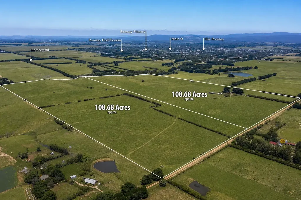 Romsey 1 Slaapkamer 108 Acres of Strategic Landholding on the Edge of Romseys Future Growth