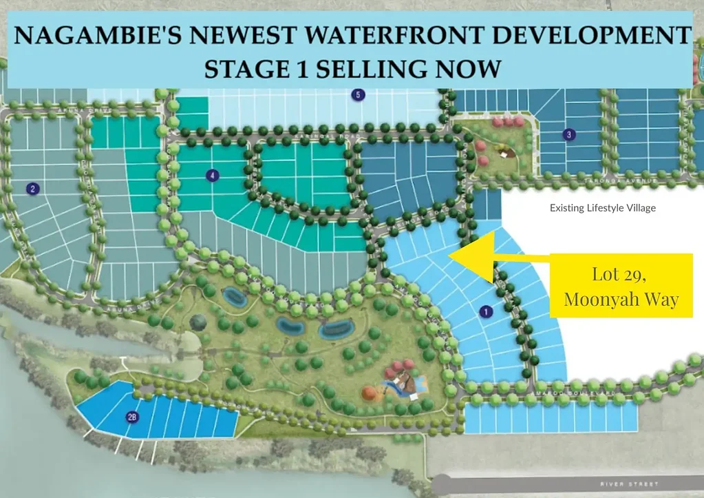 Nagambie GREAT BLOCK IN NEW WATERFRONT ESTATE