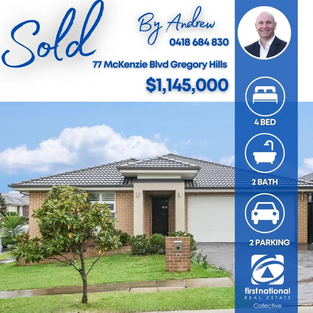77 McKenzie Boulevard, Gregory Hills, NSW 2557