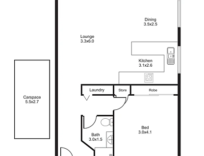 5/253-255 Lake Street, Cairns North, Cairns, 1 habitaciones, 1 baños, Unit