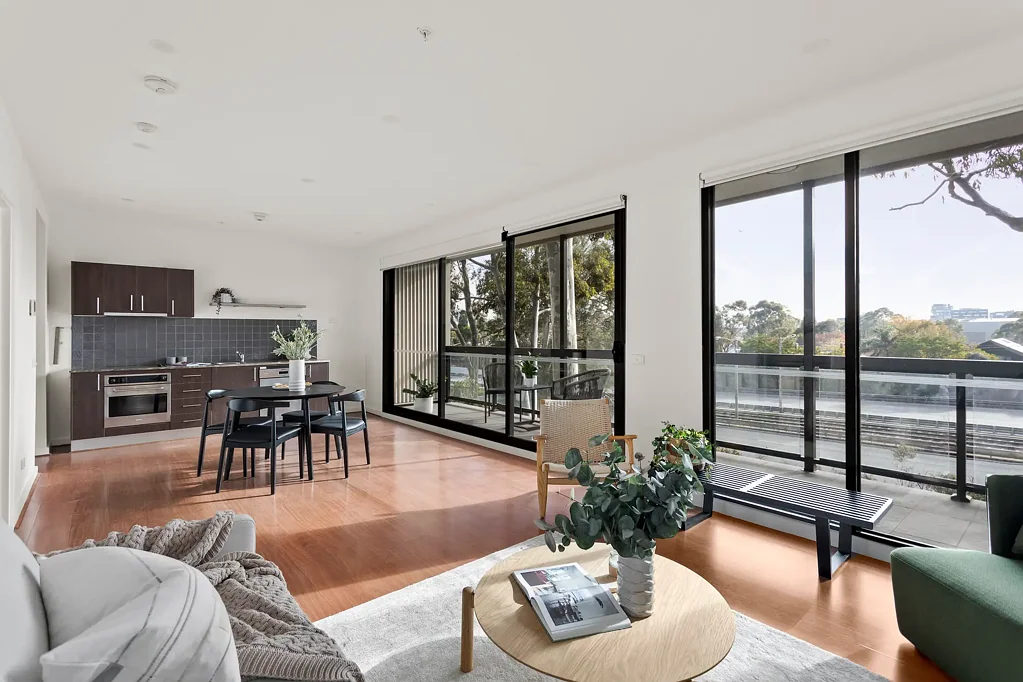 St Kilda 1ห้องนอน Urban Sophistication with Indoor-Outdoor Flow
