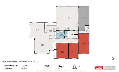 260 Church Street, Gloucester, NSW 2422, 3 Schlafzimmer, 1 Badezimmer, House