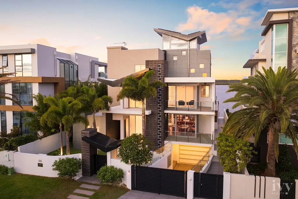 Paradise Point 5chambre Majestic Five-Level Broadwater Masterpiece